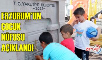 ÇOCUK NÜFUSUMUZ ARTTI
