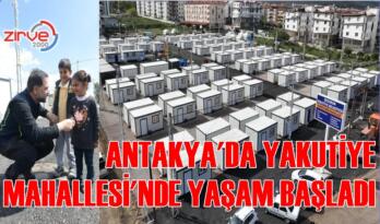 Yakutiye Belediyesi’nin konteyner mahallesi büyük beğeni kazandı