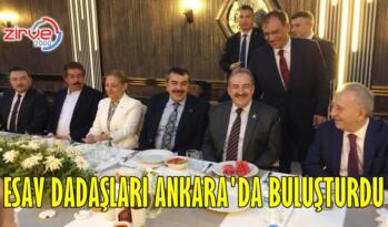 DADAŞLAR YEMEKTE BİR ARAYA GELDİ