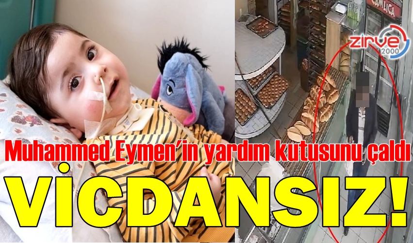 YARDIM KUTUSUNU ÇALDI