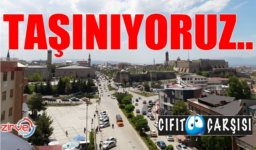 TAŞINIYORUZ..