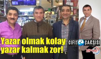 Yazar olmak kolay, yazar kalmak zor!