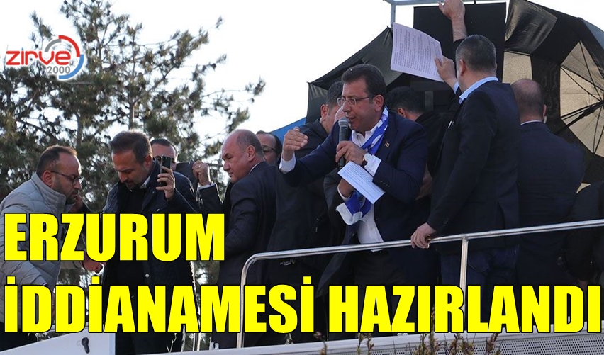 İMAMOĞLU’NUN OLAYLI ERZURUM MİTİNGİ