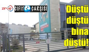 Düştü düştü, bina düştü!