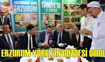 ERZURUM, COĞRAFİ TESCİLLİ ÜRÜNLERİYLE YÖREX’İN GÖZDESİ OLDU