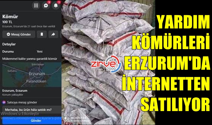 İNTERNETTE SATIŞA ÇIKTI