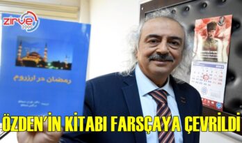 ‘Erzurum’da Ramazan’ isimli kitabı Farsçaya çevrildi