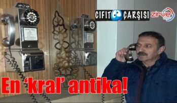 En ‘kral’ antika!