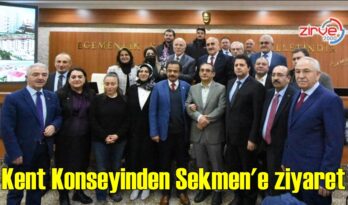 KENT KONSEYİ’NDEN SEKMEN’E ZİYARET