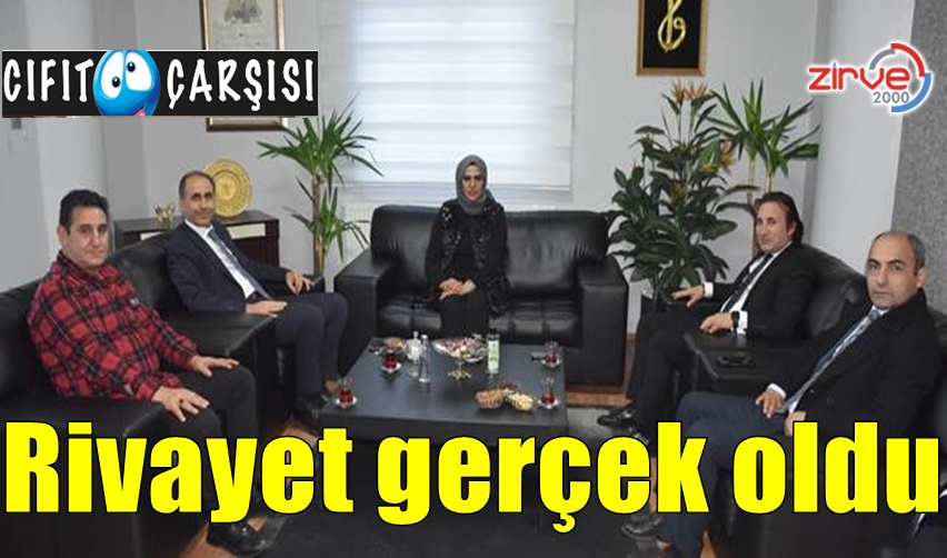 Rivayet gerçek oldu