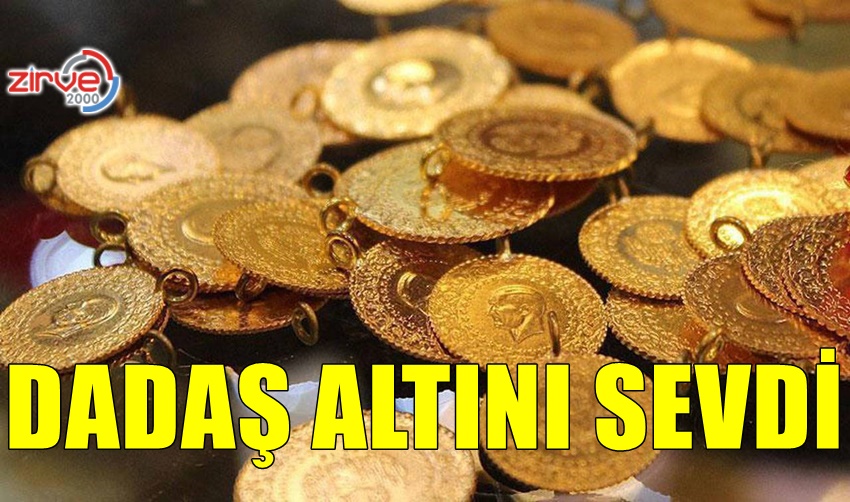 DADAŞIN YATIRIMI ALTINA