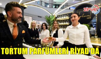 ‘Tortum Parfümleri’ Riyad’da…