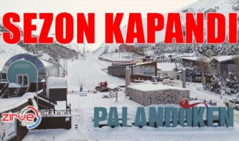 PALANDÖKEN’DE SEZON KAPANDI