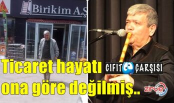 Ticaret hayatı ona göre değilmiş..