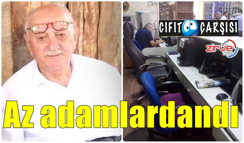 Az adamlardandı..