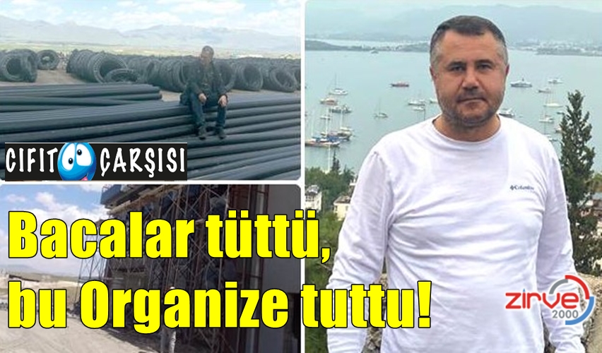 Bacalar tüttü, bu Organize tuttu!