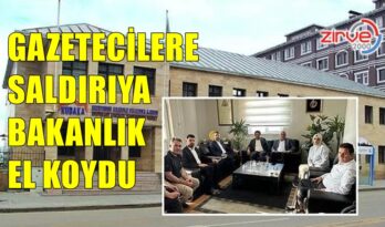 BASINA SALDIRIYA BAKANLIK EL KOYDU