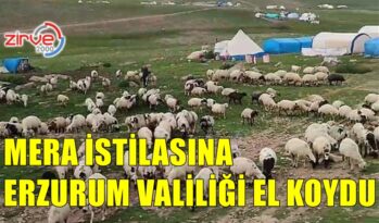 MERA İSTİLASINA ERZURUM VALİLİĞİ EL KOYDU