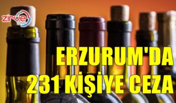 ERZURUM’DA ALEMCİLERE CEZA