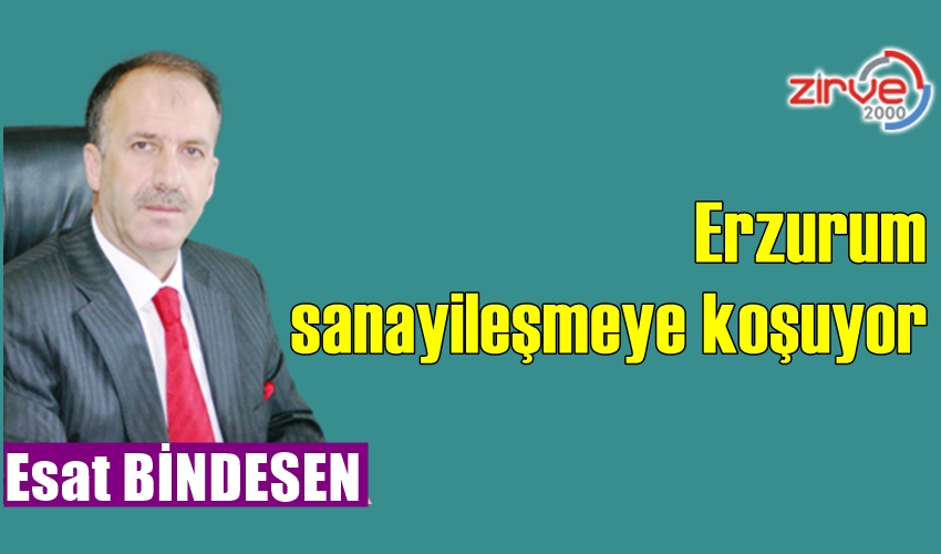 Erzurum sanayileşmeye koşuyor…
