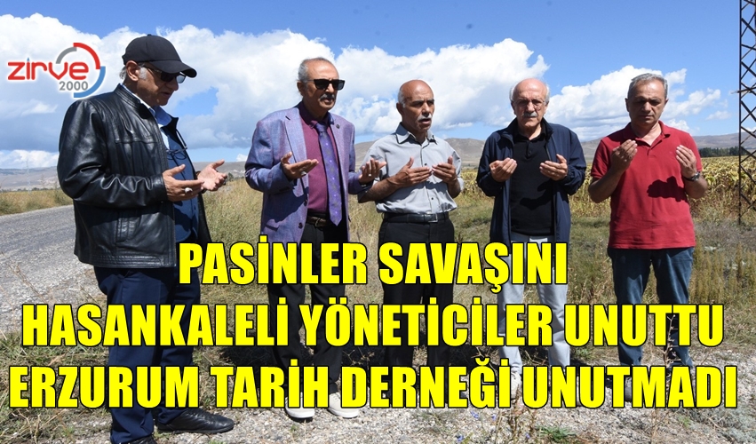 YÖNETİCİLER, PASİNLER SAVAŞINI UNUTTU