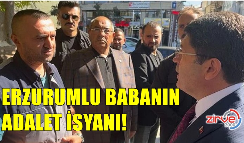 BAKAN TUNÇ’TAN ADALET İSTEDİ!