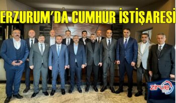 ERZURUM’DA CUMHUR İSTİŞARESİ