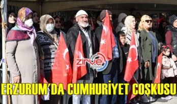ERZURUM’DA CUMHURİYET COŞKUSU