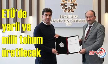 ETÜ’de yerli ve milli tohum üretilecek