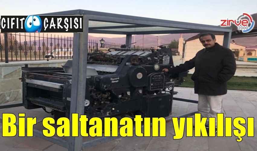 Bir saltanatın yıkılışı