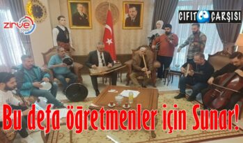 Bu defa öğretmenler için Sunar!