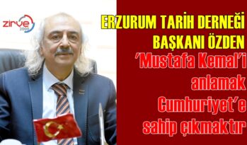 ÖZDEN’DEN 10 KASIM MESAJI