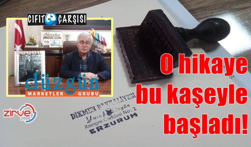 O hikaye bu kaşeyle başladı!