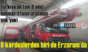 O kardeşlerden biri de Erzurum’da