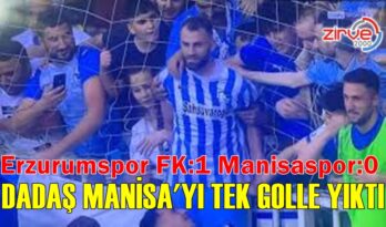 ERZURUMSPOR:1 MANİSASPOR:0