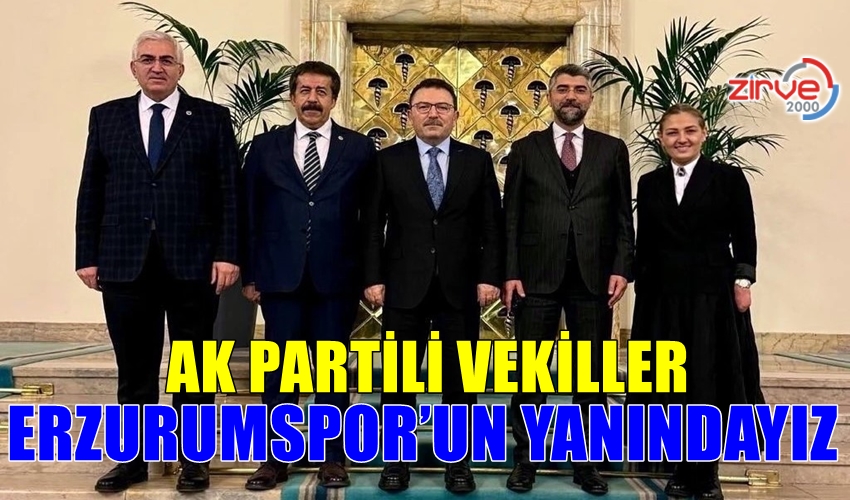 AK PARTİLİ VEKİLLERDEN ORTAK DURUŞ