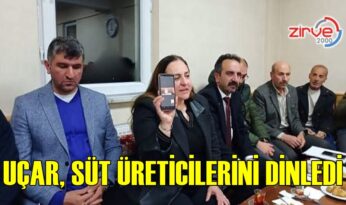 UÇAR’DAN SÜT ÜRETİCİLERİNE DESTEK