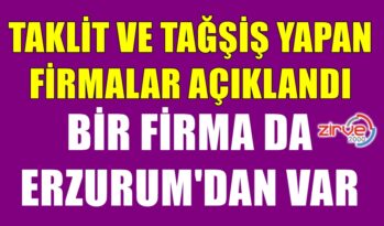 İŞTE O ERZURUM MARKASI