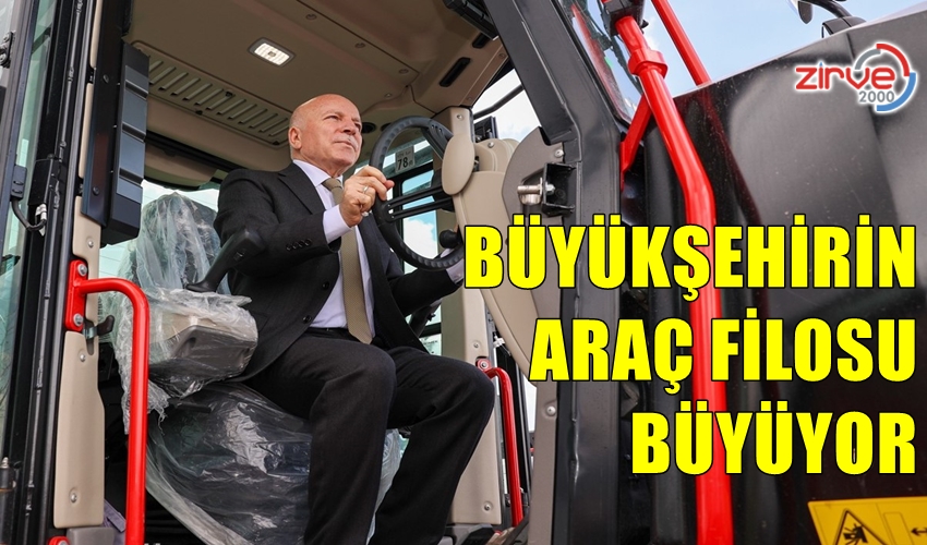 300 MİLYONLUK YENİ ARAÇ FİLOSU