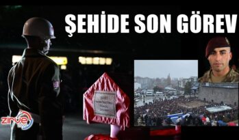 ERZURUMLU ŞEHİDE SON GÖREV