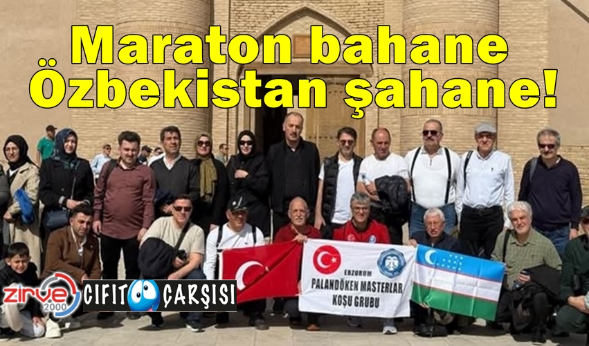 Maraton bahane, Özbekistan şahane!