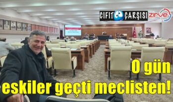 O gün eskiler geçti meclisten!