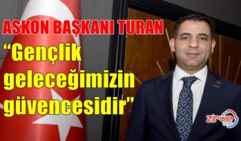 Başkan Turan:Gençlik geleceğimizin güvencesidir