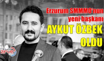 YENİ BAŞKAN AYKUT ÖZBEK