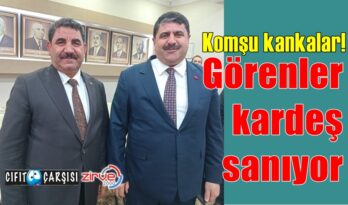 Komşu kankalar!
