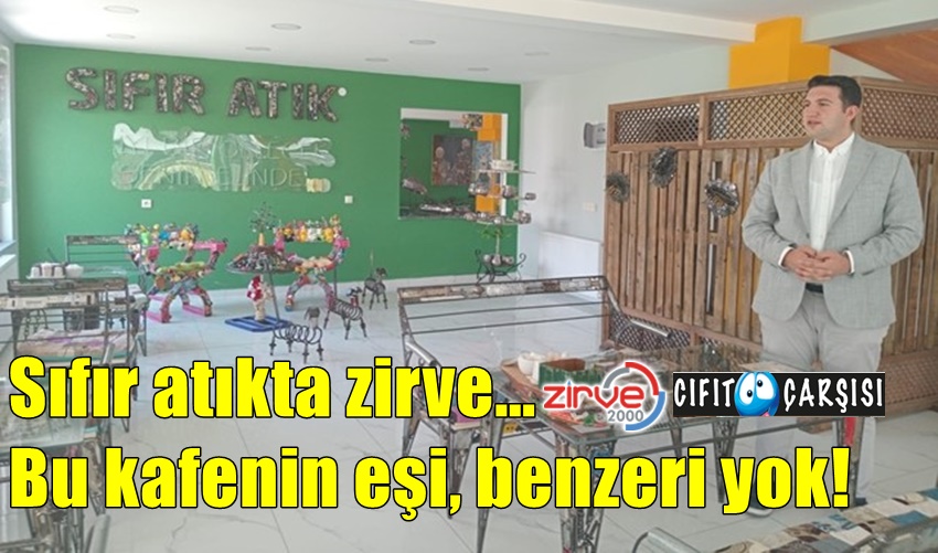 Bu kafenin eşi, benzeri yok!