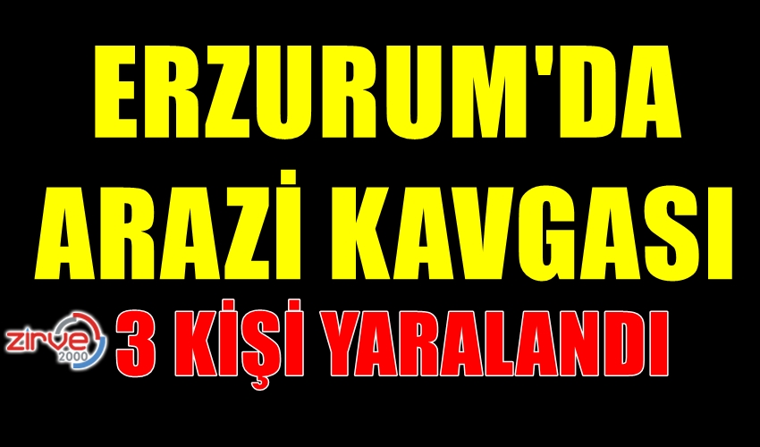 ERZURUM’DA BIÇAKLI TAŞLI KAVGA