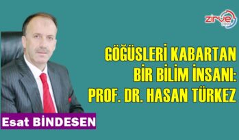 GÖĞÜSLERİ KABARTAN BİR BİLİM İNSANI: PROF. DR. HASAN TÜRKEZ