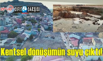 Kentsel dönüşümün suyu çıktı!