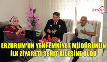 MÜDÜR KARABURUN ŞEHİT AİLELERİNİ ZİYARET ETTİ